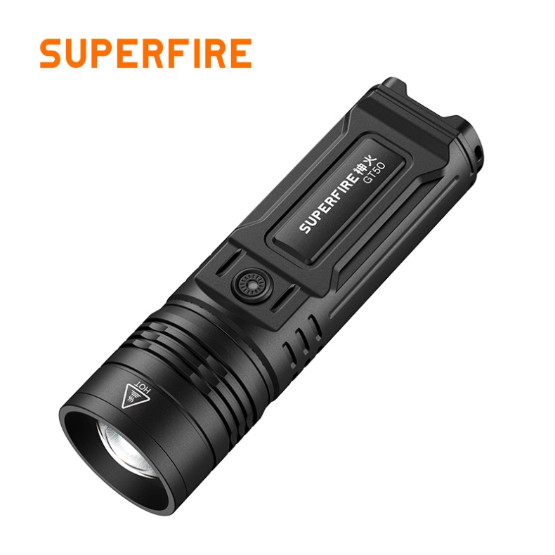 SUPERFIRE GT50 Zoomable High-Intensity Flashlight
