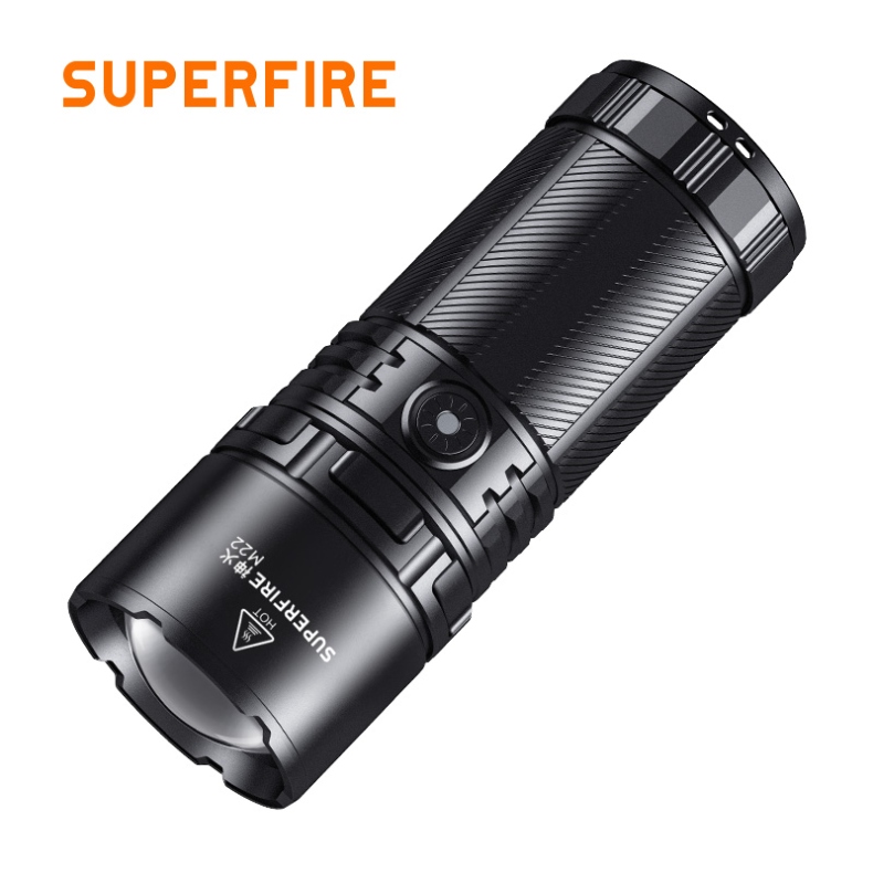 SUPERFIRE M22 Rechargeable LED Flashlight