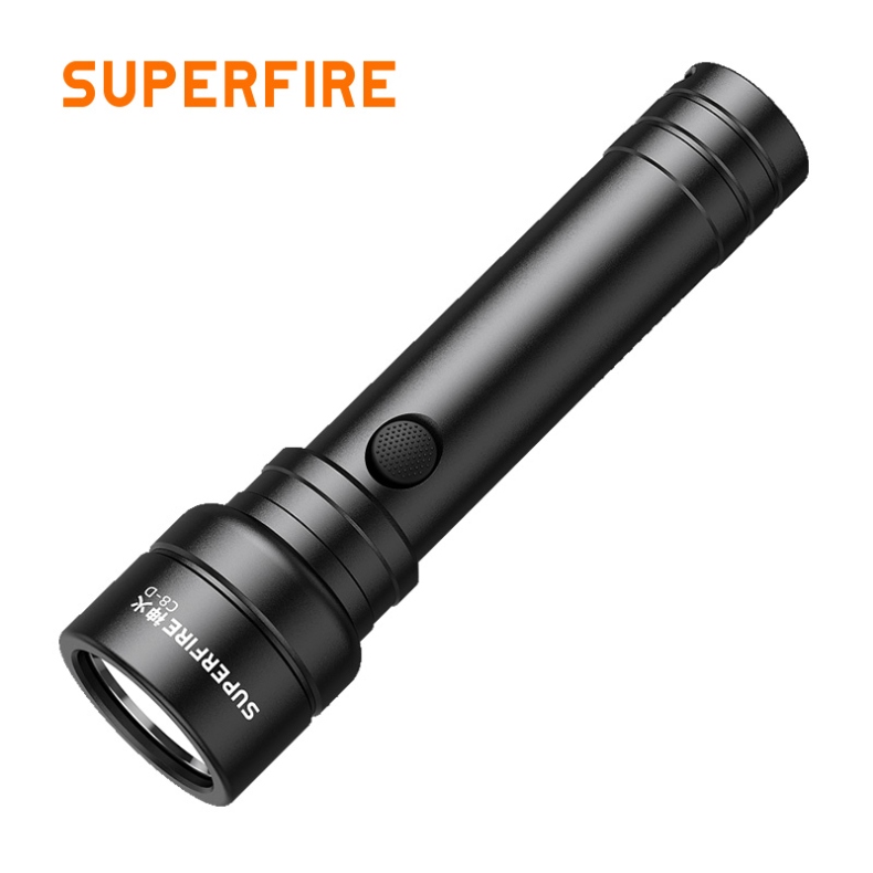 SUPERFIRE C8-D Water-proof Flashlight