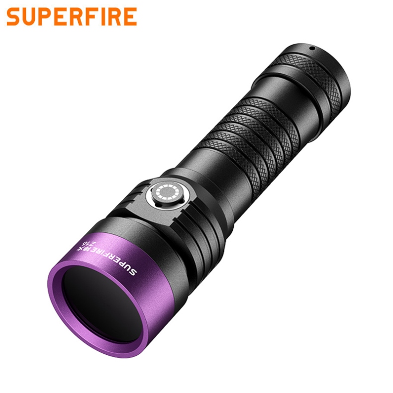 SUPERFIRE Z16 Purple Light Flashlight