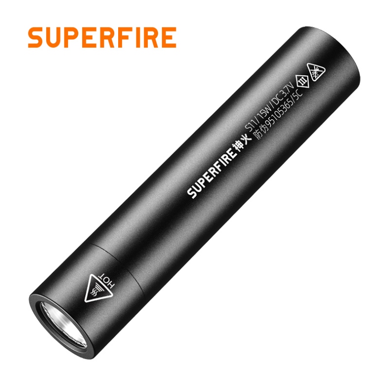 SUPERFIRE S11-P50 USB charging pocket flashlight