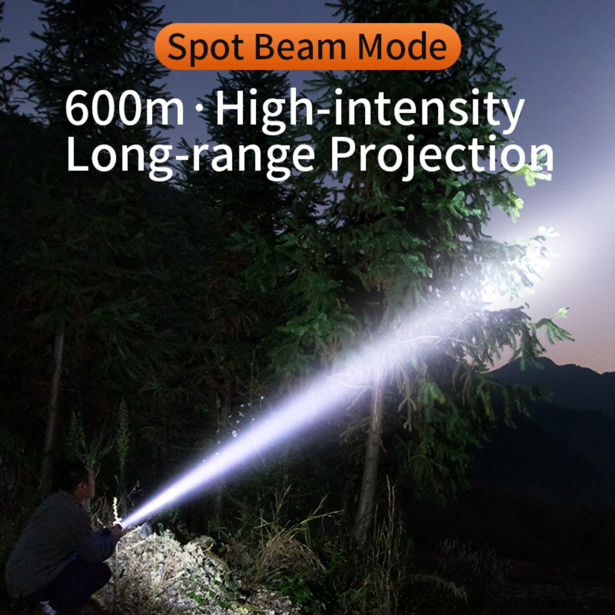 Explore the Superfire Long-Range Flashlight Series: Illuminate Every Unknown Corner