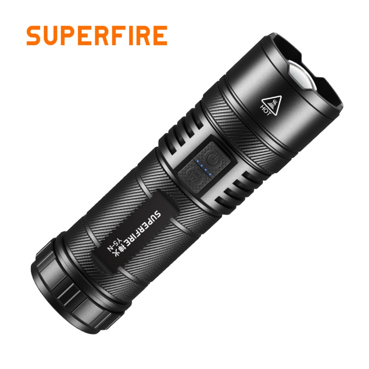 SUPERFIRE Y5-N 15W Long Range Flashlight