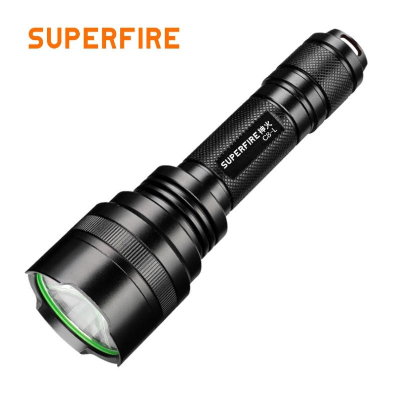 SUPERFIRE C8-L Aluminum Alloy Flashlight